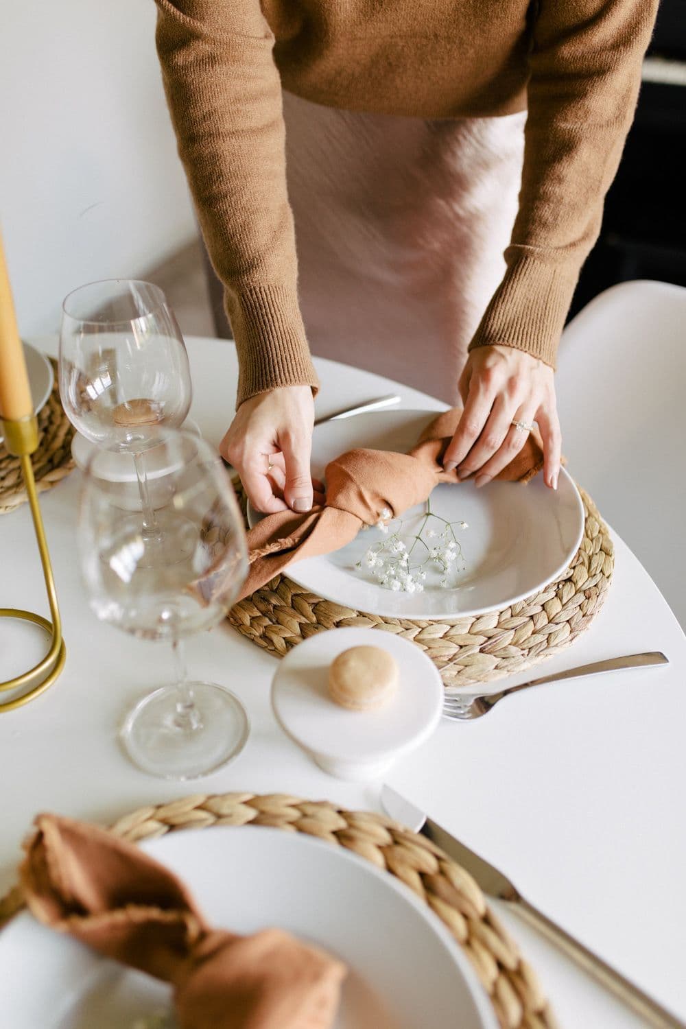 Mesa posta em atmosfera Monsi